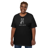 Spark Me Up Llama | Premium Unisex Organic t-shirt