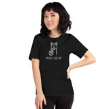 Spark Me Up Llama | Premium Unisex Organic t-shirt