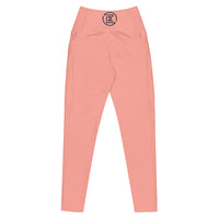 Premium Pink Leggings with Pockets