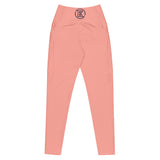 Premium Pink Leggings with Pockets