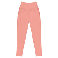 Premium Pink Leggings with Pockets