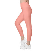 Premium Pink Leggings with Pockets