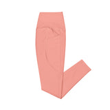 Premium Pink Leggings with Pockets