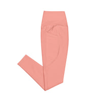 Premium Pink Leggings with Pockets