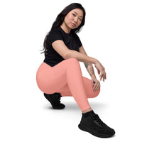 Premium Pink Leggings with Pockets