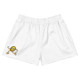 Women’s White Recycled Athletic Shorts