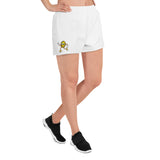 Women’s White Recycled Athletic Shorts