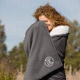 Enfte knows when It’s time to mint your next NFT! This Enfte embroidered premium sherpa blanket has sheeny fleece fabric on one side and super-soft sherpa fabric on the other that’ll keep you warm and snug. The sherpa blanket’s plush look makes it a great home accessory as well as the perfect travel buddy.