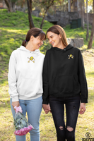 Metaverse merchandise by Enfte. Soft and comfy unisex  hoodie that fits all your hoodie needs. The fleece fabric makes it a great partner all year round,  be it a summer evening on the beach, or a Christmas dinner in a mountain cabin. Enfte designs are  always one of a kind and customer satisfaction is key to us!