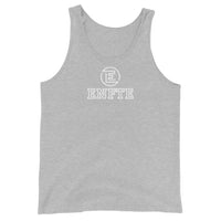 A classic, premium staple tank top. Easy going logo for any occasion. This tank top is a conversation starter piece everywhere you go!