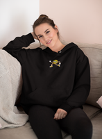 Metaverse merchandise by Enfte. Soft and comfy unisex  hoodie that fits all your hoodie needs. The fleece fabric makes it a great partner all year round,  be it a summer evening on the beach, or a Christmas dinner in a mountain cabin. Enfte designs are  always one of a kind and customer satisfaction is key to us!