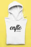 Metaverse merchandise by Enfte. Soft and comfy unisex  hoodie that fits all your hoodie needs. The fleece fabric makes it a great partner all year round,  be it a summer evening on the beach, or a Christmas dinner in a mountain cabin. Enfte designs are  always one of a kind and customer satisfaction is key to us!