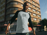 A stylish spin on the classic baseball raglan. This Enfte minted 3/4 sleeve tee has a combed cotton  blend that makes it super soft, comfortable, and lightweight.