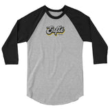 A stylish spin on the classic baseball raglan. This Enfte Minted 3/4 sleeve tee has a  combed cotton blend that makes it super soft, comfortable, and lightweight. This raglan is offered  in a unisex style which makes it popular for both males and females. One thing that has never changed  is how stylishly on-trend the Enfte Minted raglan is.