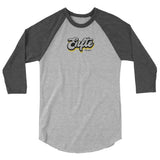 A stylish spin on the classic baseball raglan. This Enfte Minted 3/4 sleeve tee has a  combed cotton blend that makes it super soft, comfortable, and lightweight. This raglan is offered  in a unisex style which makes it popular for both males and females. One thing that has never changed  is how stylishly on-trend the Enfte Minted raglan is.