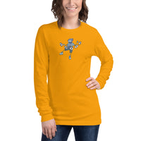 This versatile Blockchain-Player long sleeve tee will enrich any wardrobe. For a casual look, combine it with your favorite jeans, and layer it with a button-up shirt, a zip-up hoodie, or a snazzy jacket.