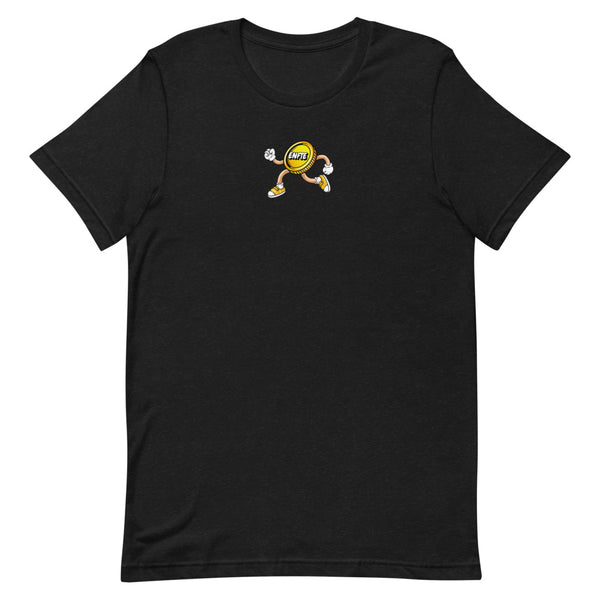 Who or what is the Enfte crypto coin running from? Get your hands on it and find out! This Enfte t-shirt is everything you've dreamed of and more. The comfort level is outstanding. Enfte metaverse merchandise is comfortable and flattering for all!