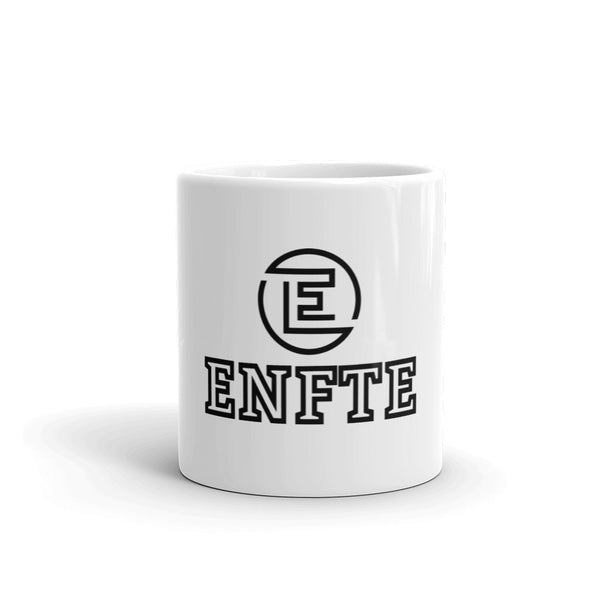  Whether you're drinking your morning coffee, evening tea, or something in between –  this Enfte mug is for you! It's sturdy and glossy with a vivid print that'll withstand the microwave and  dishwasher. Perfect for all occasions whether it is at the office or morning breakfast.  Ceramic 11oz dishwasher and microwave safe.