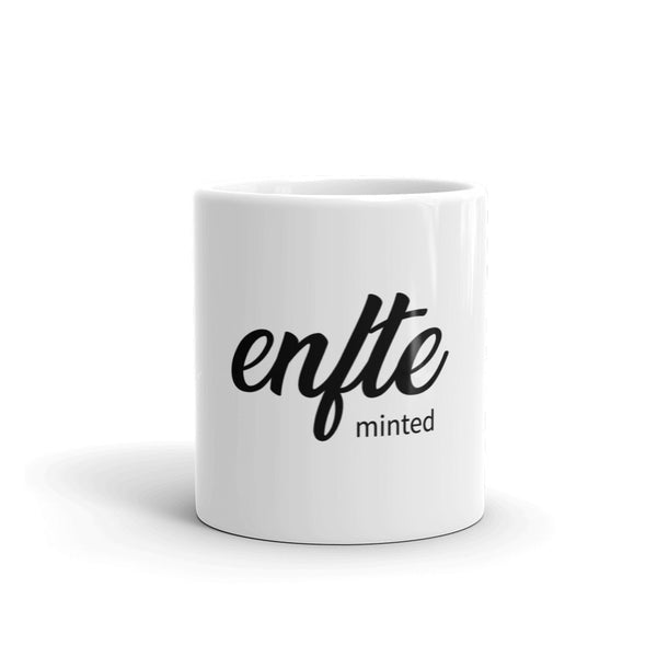  Whether you're drinking your morning coffee, evening tea, or something in between –  this Enfte mug is for you! It's sturdy and glossy with a vivid print that'll withstand the microwave and  dishwasher. Perfect for all occasions whether it is at the office or morning breakfast.  Ceramic 11oz dishwasher and microwave safe.