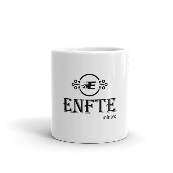  Whether you're drinking your morning coffee, evening tea, or something in between –  this Enfte mug is for you! It's sturdy and glossy with a vivid print that'll withstand the microwave and  dishwasher. Perfect for all occasions whether it is at the office or morning breakfast.  Ceramic 11oz dishwasher and microwave safe.